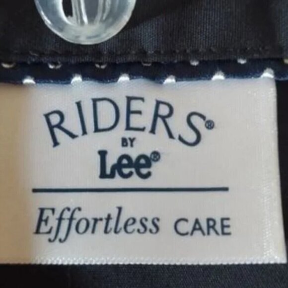 NEW! Lee Riders black woman  buttondown shirt SizeXL office  business casual top - Picture 6 of 9